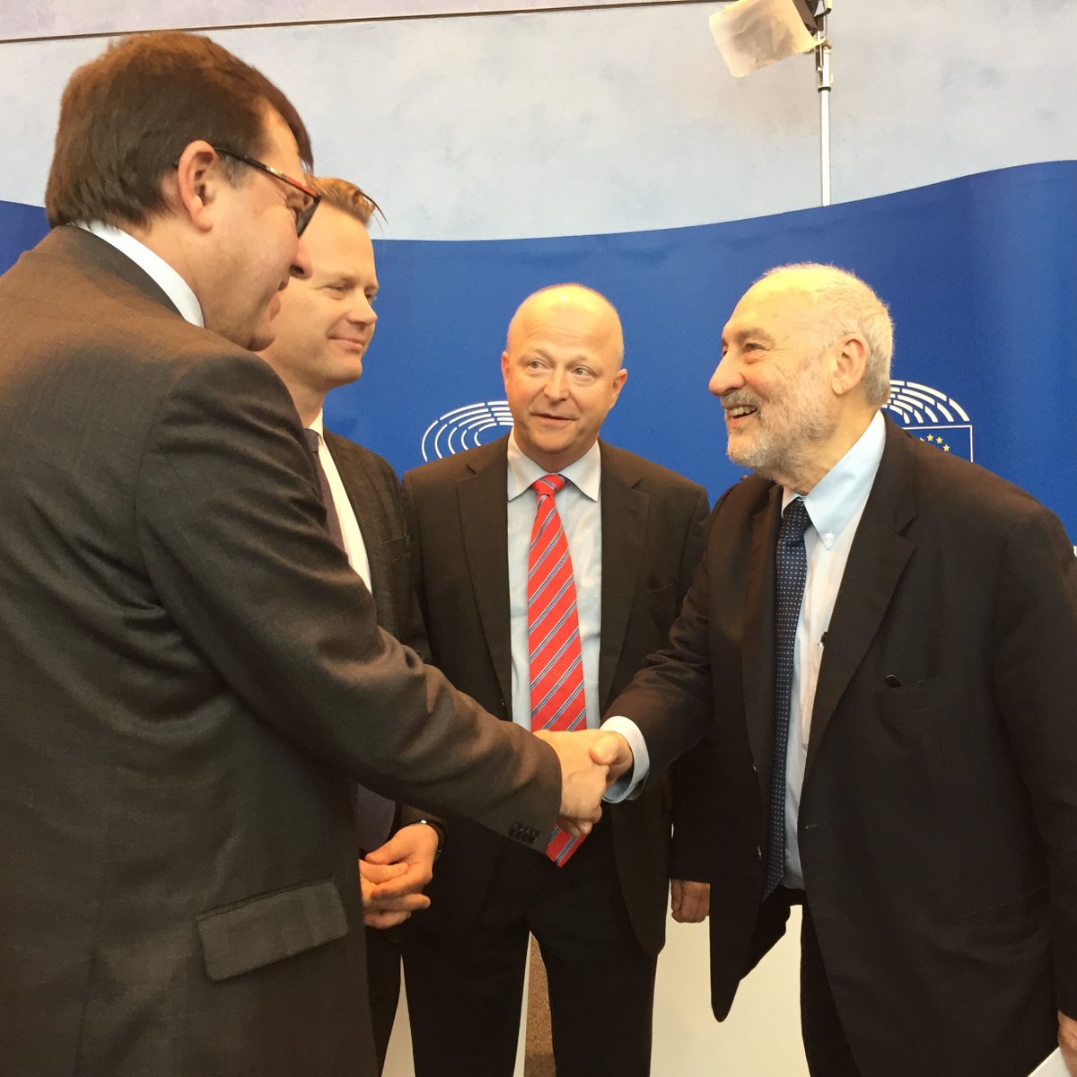 Petr Ježek se v EP setkal s Josephem Stiglitzem